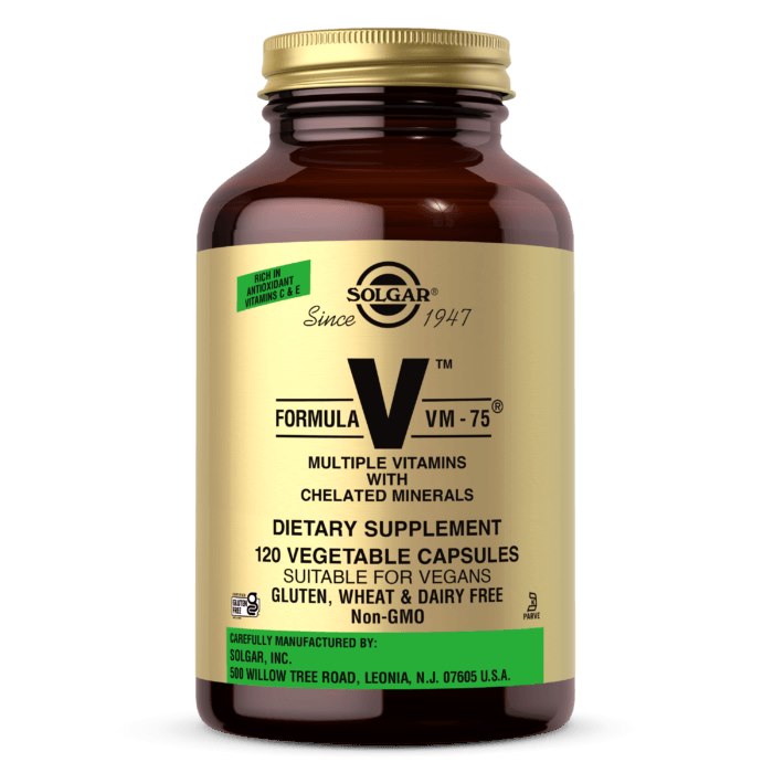 Solgar Formula VM-75 120 kapsulu