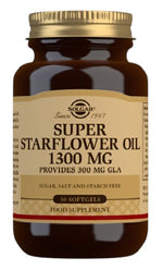 Solgar Super Starflower Oil 1300 mg – gurķeņu eļļa 30 kapsulas