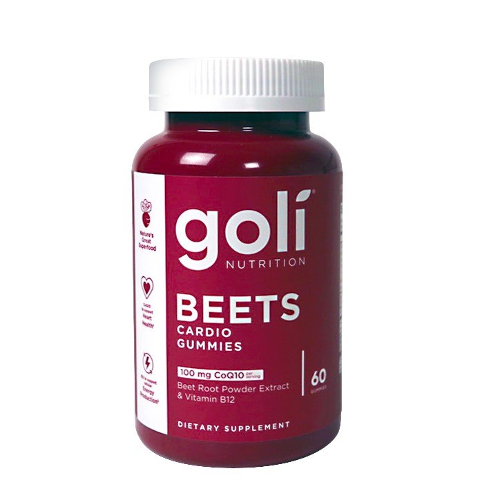 GOLI NUTRITION Biešu Cardio – bietes 60 gumijas tabletes