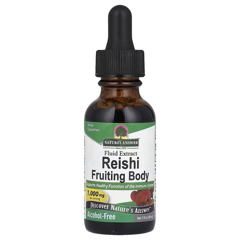 Nature's Answer Reishi augļķermenis - Reishi augļķermeņa ekstrakts 30 ml