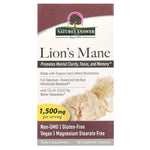 Nature's Answer Lauvas krēpes 1500 mg 90 kapsulas