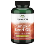 Swanson ķirbju sēklu eļļa 1000 mg 100 kapsulas