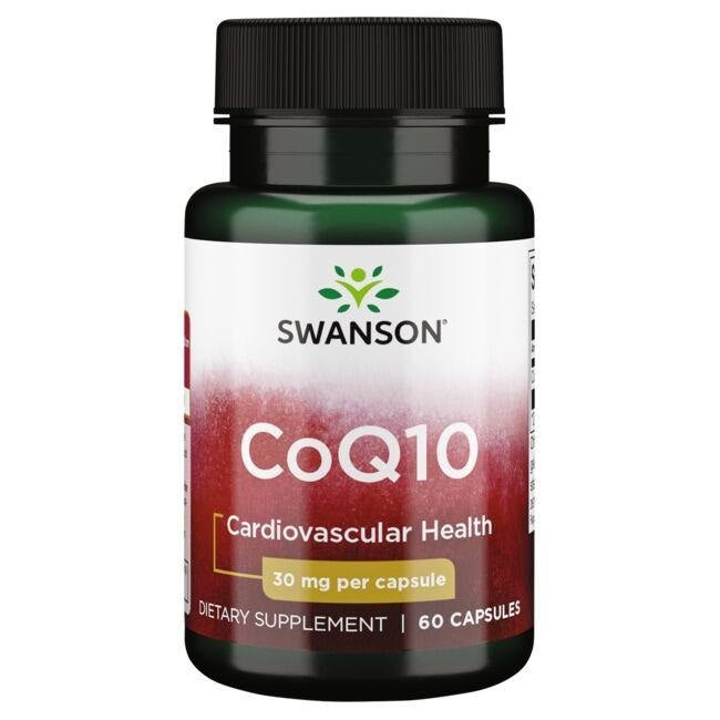Swanson CoQ10 30 mg 60 kapsulas
