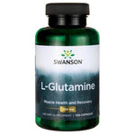 Swanson L-glutamīns 500 mg 100 kapsulas