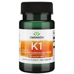 Swanson vitamīns K1 100 mcg 100 tabletes