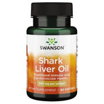 Swanson haizivju aknu eļļa 550 mg 60 kapsulas