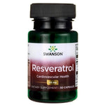 Swanson Resveratrol - Resveratrols 50 mg 30 kapsulas