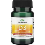 Swanson D3 vitamīns 1000 SV 30 kapsulas