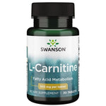 Swanson L-karnitīns 500 mg 30 tabletes