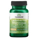 Swanson Lactobacillus Rhamnosus ar FOS, 60 kapsulas