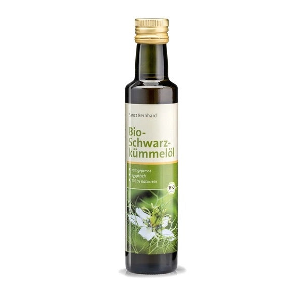 KRAUTERHAUS SANCT BERNHARD BIO melnās ķimenes eļļa 250 ml