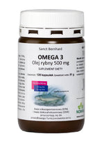 KRAUTERHAUS SANCT BERNHARD OMEGA 3 Zivju eļļa 500 mg 120 kapsulas