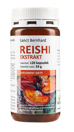 KRAUTERHAUS SANCT BERNHARD Reishi sēnes ekstrakts 120 kapsulas