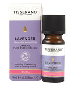 TISSERAND AROMATHERAPY lavandas eļļa, bioloģiska 9 ml