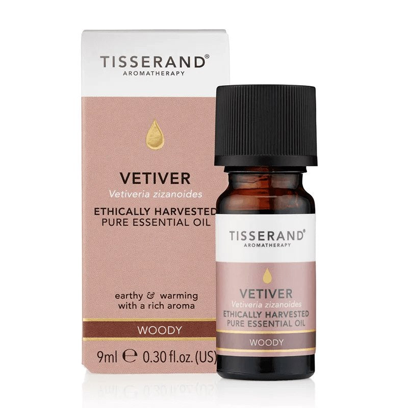 TISSERAND AROMTERAPIJA Ētiski iegūta vetivērijas ēteriskā eļļa – vetivērijas eļļa 9 ml