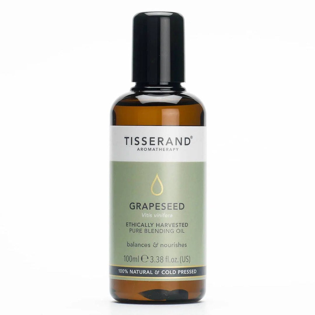 TISSERAND AROMTERAPIJA Vīnogu kauliņu eļļa, ētiski iegūta – bāzes eļļa / vīnogu masāžas eļļa 100 ml