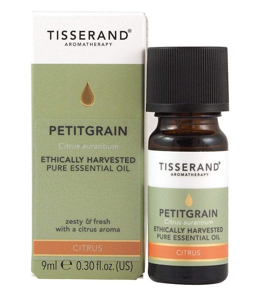 TISSERAND AROMTERAPIJA Ētiski novākta petitgreina lapu eļļa – rūgtā apelsīna lapu eļļa 9 ml