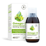 AURA HERBALS Omega-3 370 DHS un 700 EPS šķidrums 200 ml