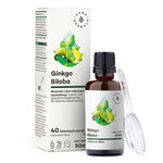 AURA HERBALS Ginkgo Biloba – ginkmedžio ekstrakts 50:1 50 ml