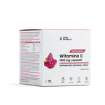 AURA HERBALS dabiskais C vitamīns 1000 mg no acerolas augļiem, paciņās 30 gab.