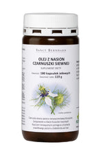 KRAUTERHAUS SANCT BERNHARD melno ķimeņu eļļa 500 mg 180 kaps.