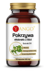 Yango Nātru lapu ekstrakts 20:1 90 kapsulas