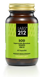 LABS212 SOD 400 TV – Superoksīda dismutāze TetraSOD 60 kaps.