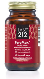 LABS212 FeroMax – dzelzs un feritīns 60 kapsulas