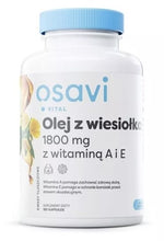 Osavi Naktssveces eļļa 600 mg ar A un E vitamīnu 180 kapsulas