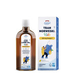 Osavi mencu aknu eļļa bērniem 500 mg Omega 3 - citronu garša 250 ml