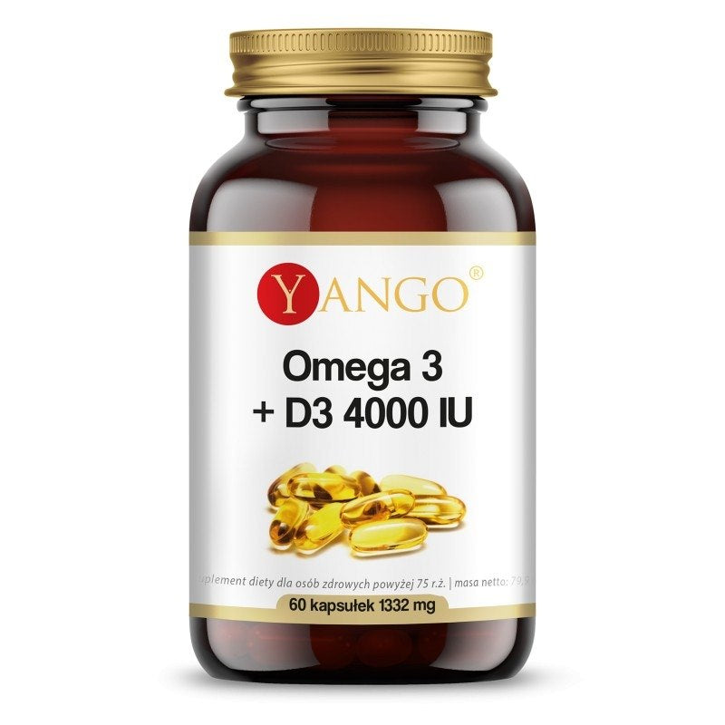 Yango Omega 3 + D3 4000 SV 60 kapsulas