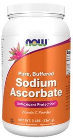 Now Foods nātrija askorbāta pulveris - C vitamīna nātrija askorbāts 1361 g