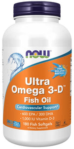 Now Foods Ultra Omega 3-D 180 kapsulas
