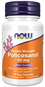 Now Foods Policosanol 20 mg 90 kapsulas