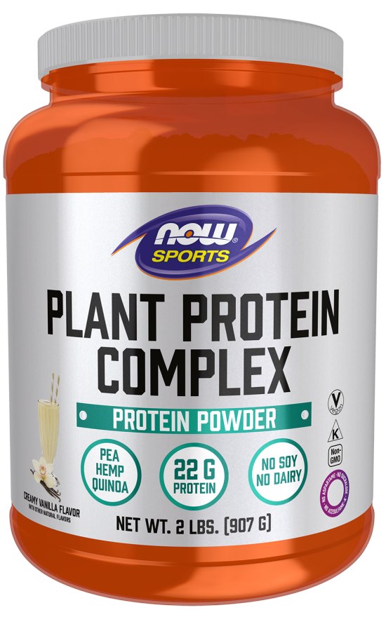 Now Foods augu proteīnu komplekss, krēmīgas vaniļas garša, 907 g