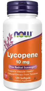NOW FOODS Likopēns Likopēns 120 kapsulas