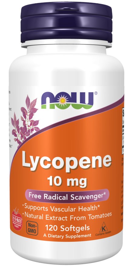 NOW FOODS Likopēns Likopēns 120 kapsulas