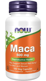 NOW FOODS Maca sakne 500 mg 100 kapsulas