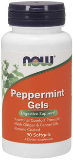 Now Foods piparmētru želejas ar piparmētru eļļu 90 kapsulas