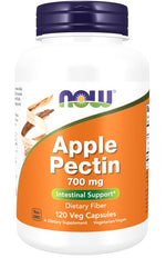 NOW FOODS ābolu pektīns - ābolu pektīns 700 mg 120 kaps.