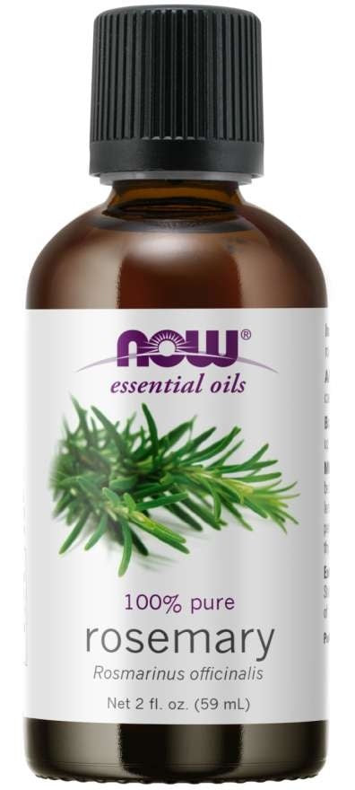 NOW FOODS 100 % rozmarīna eļļa – rozmarīns 59 ml