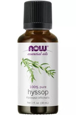 Now Foods Hyssop - 100% isopas eļļa 30 ml