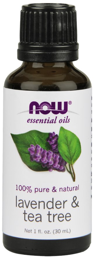 NOW FOODS 100 % lavandas un tējas koka eļļa 30 ml