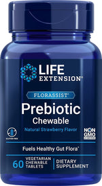 Life Extension Florassist prebiotiku košļājamās tabletes 60 tabletes