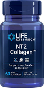 Life Extension NT2 kolagēns – kolagēns 40 mg 60 kapsulas