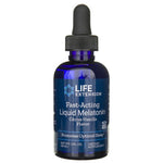 LIFE EXTENSION ātras darbības šķidrs melatonīns ar citrusaugļu un vaniļas garšu, 59 ml