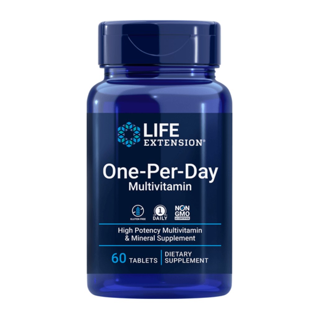 Life Extension Multivitamīni "Viens dienā" – vitamīnu un minerālvielu komplekss 60 tabletes
