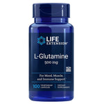 LIFE EXTENSION L-Glutamīns 100 kapsulas
