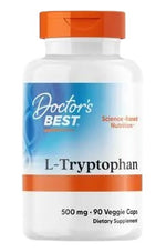 DOCTOR'S BEST L-triptofāns 500 mg 90 kapsulas