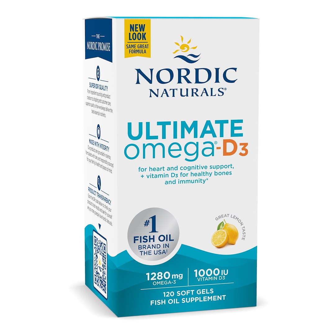 NORDIC NATURALS Ultimate Omega-D3 120 kapsulas